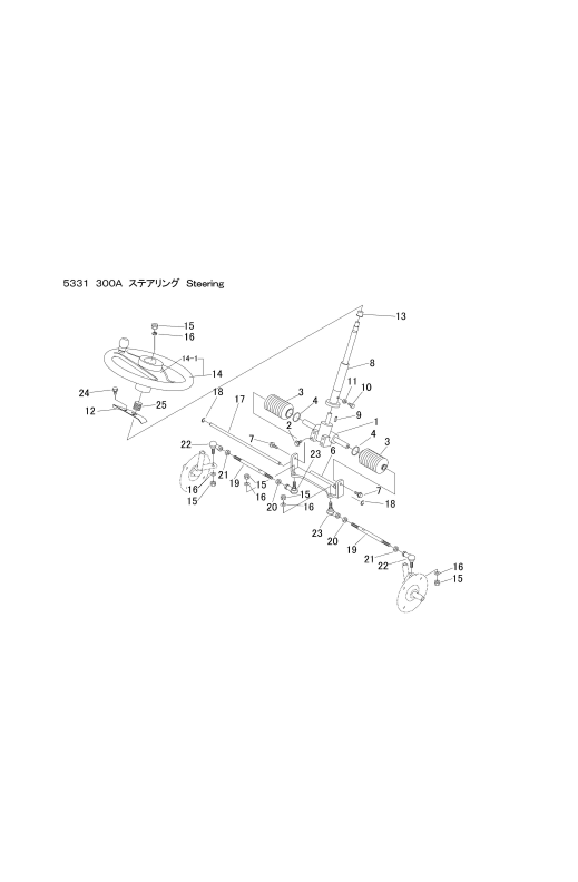 FIG14 ステアリング