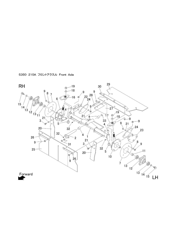 本体  FIG9 フロントアクスル