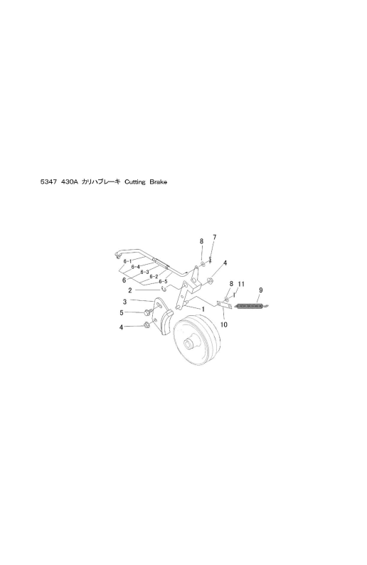 本体 FIG25 刈刃ブレーキ