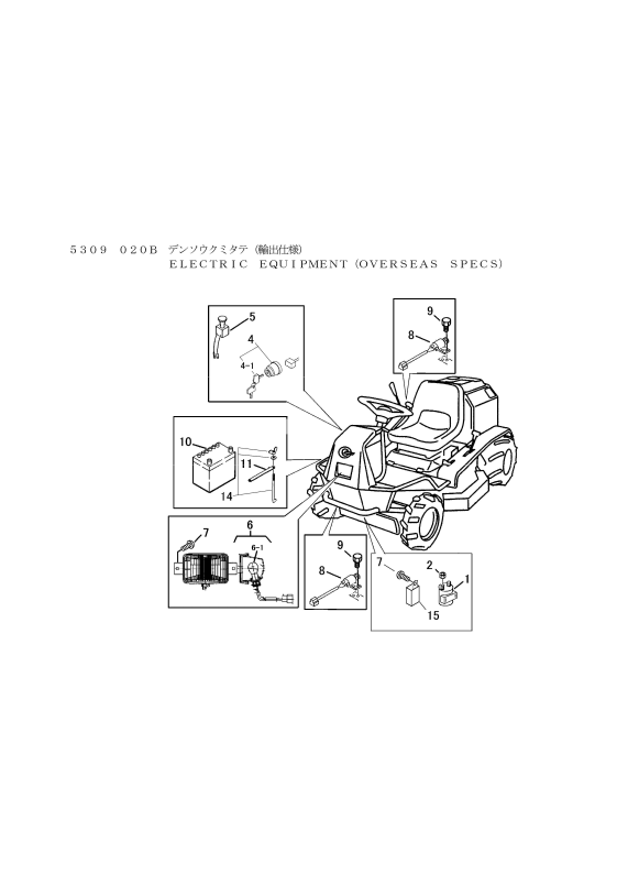 本体 FIG5 電装(輸出)