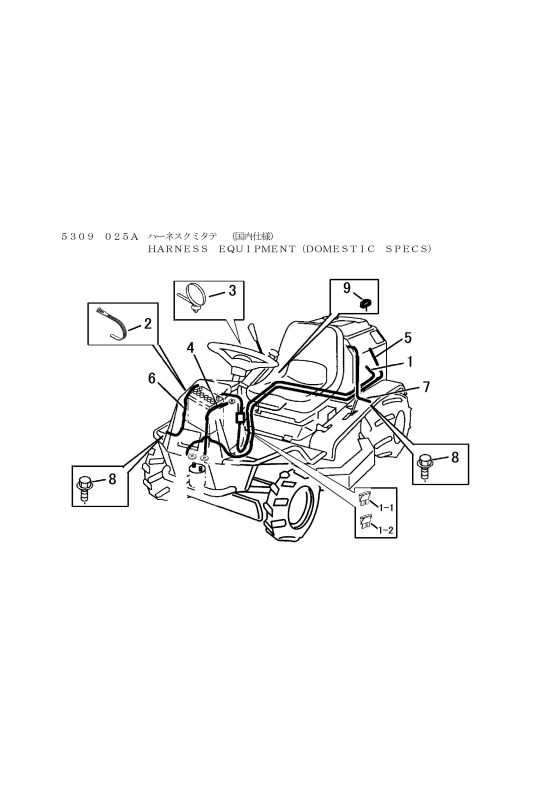 本体 FIG6 ハーネス(国内)