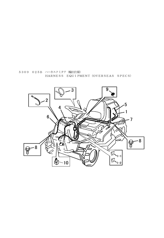 本体 FIG7 ハーネス(輸出)