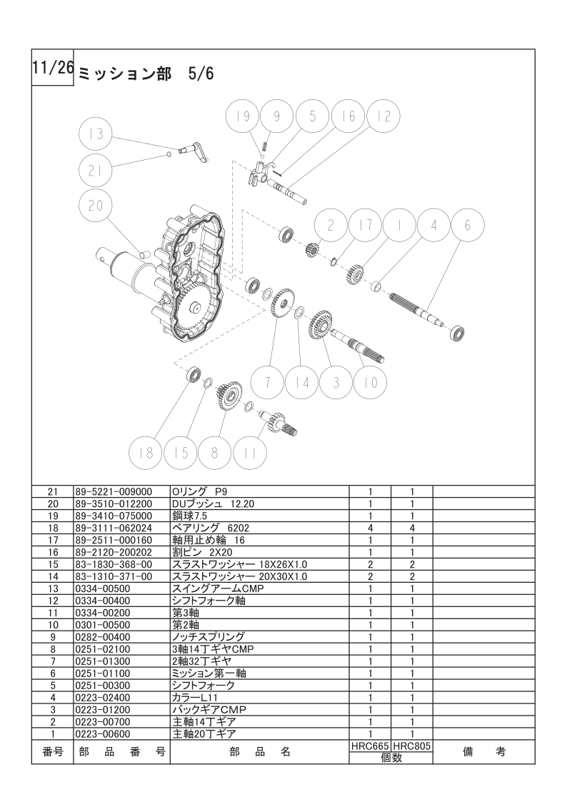 ミッション部 5/6