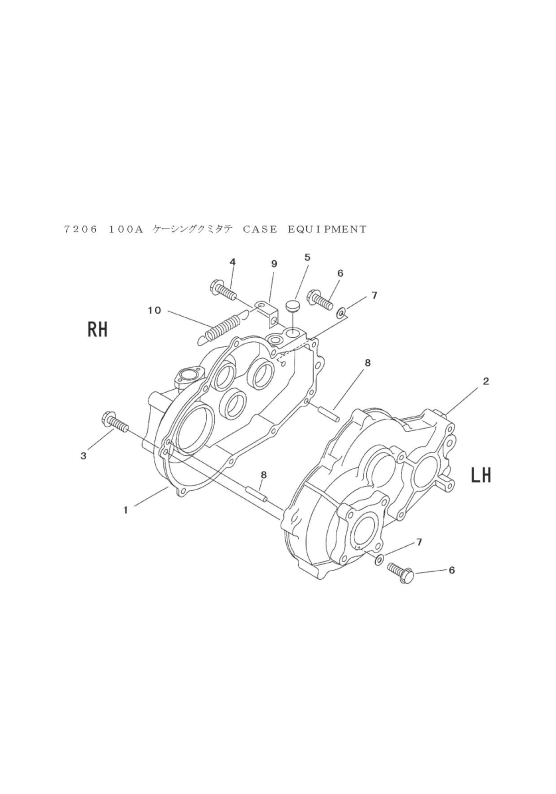 ミッション HT051A FIG1 ケーシング