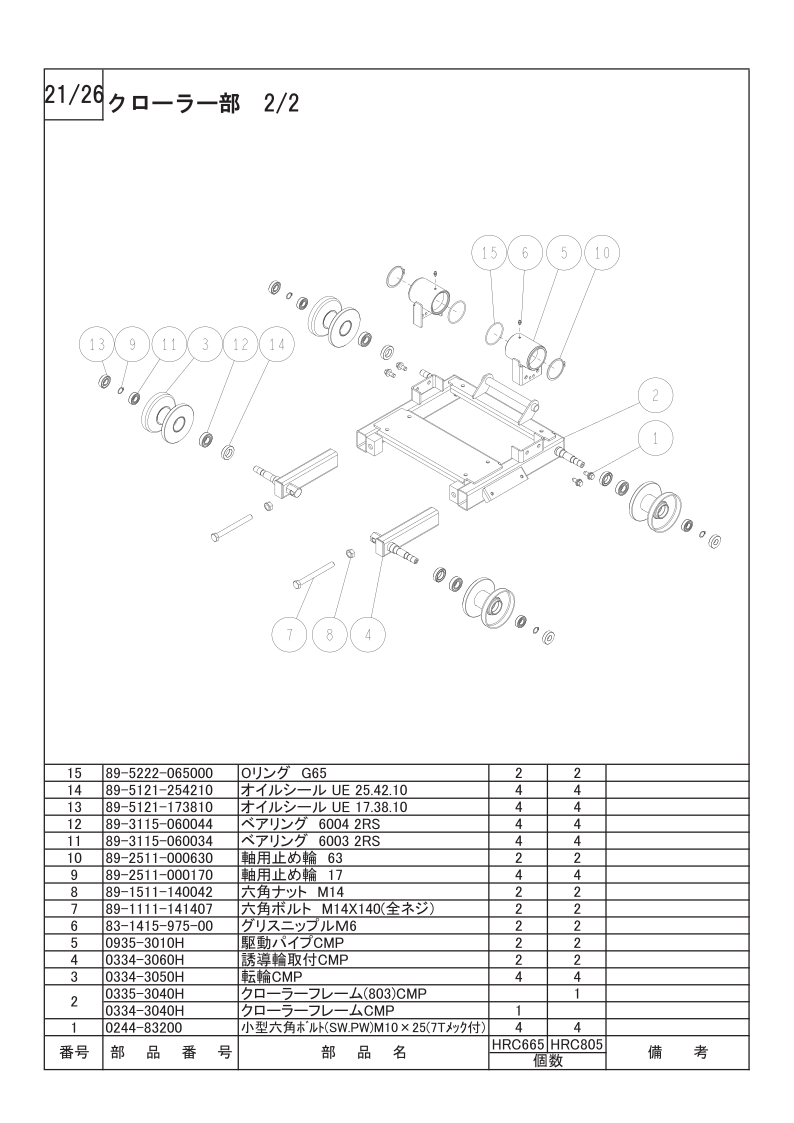 クローラー部 2/2