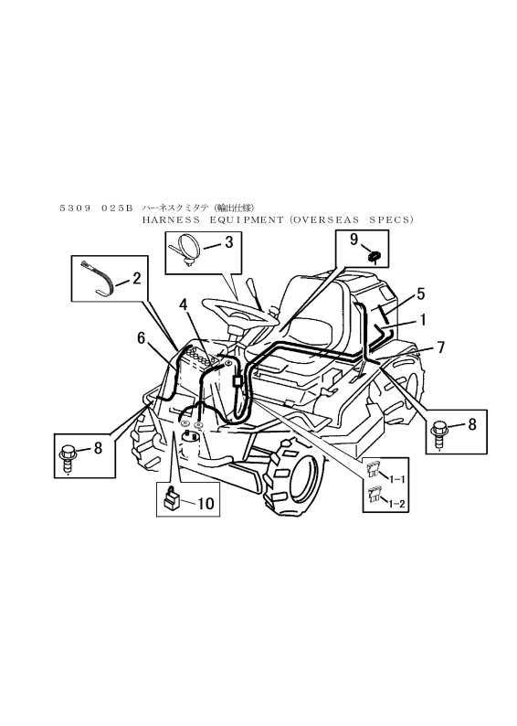 本体 FIG7 ハーネス(輸出)