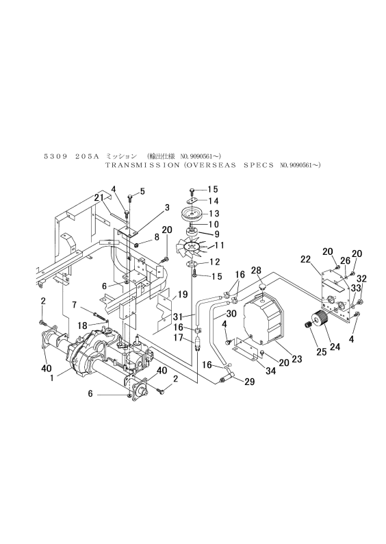 本体 FIG15 ミッション(輸出)