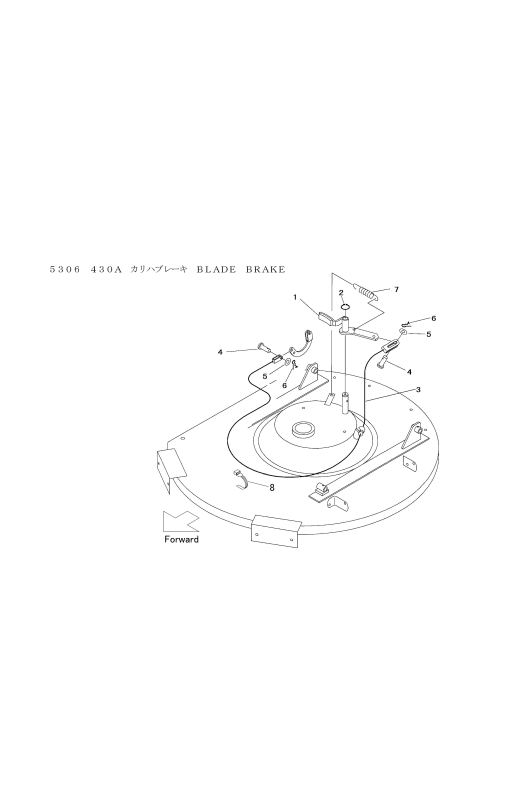本体 FIG24 刈刃ブレーキ