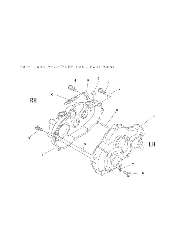 ミッション HI051B FIG1 ケーシング