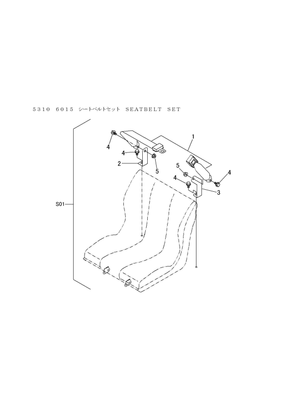 本体 FIG47 シートベルト