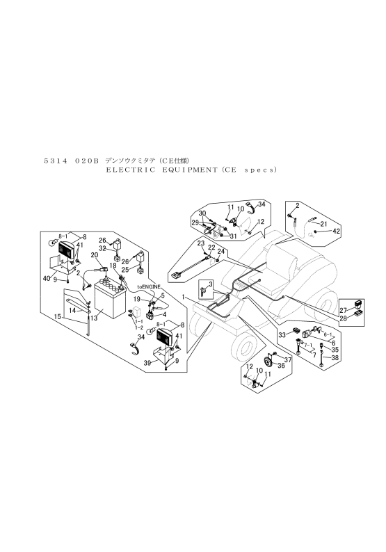 本体 FIG4 電装(CE)