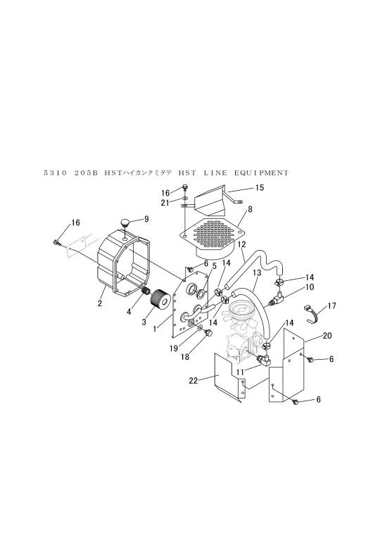 本体 FIG12 HSTタンク