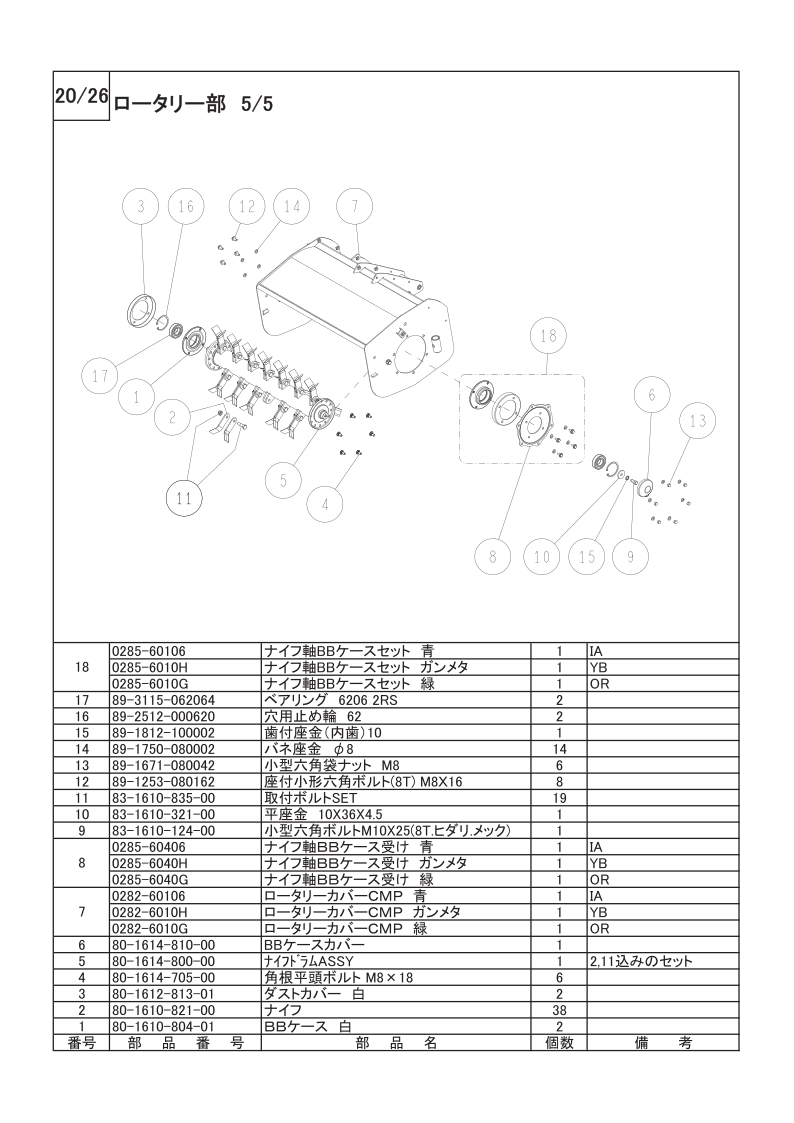ロータリー部 5/5