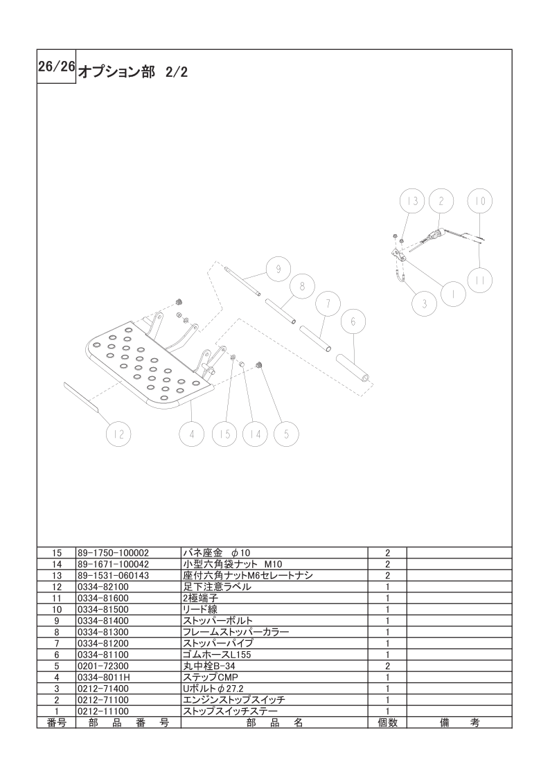 オプション部 2/2