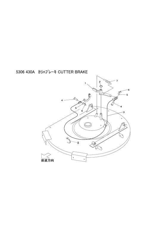 本体 FIG22 刈刃ブレーキ