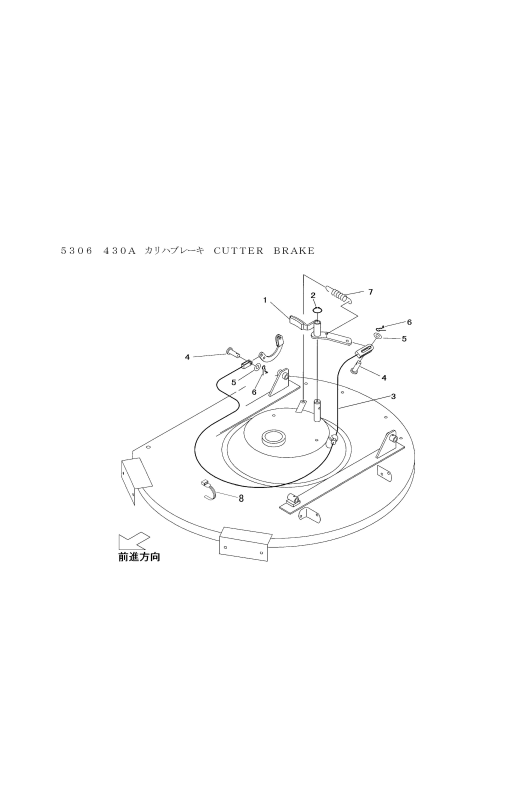 本体 FIG23 刈刃ブレーキ