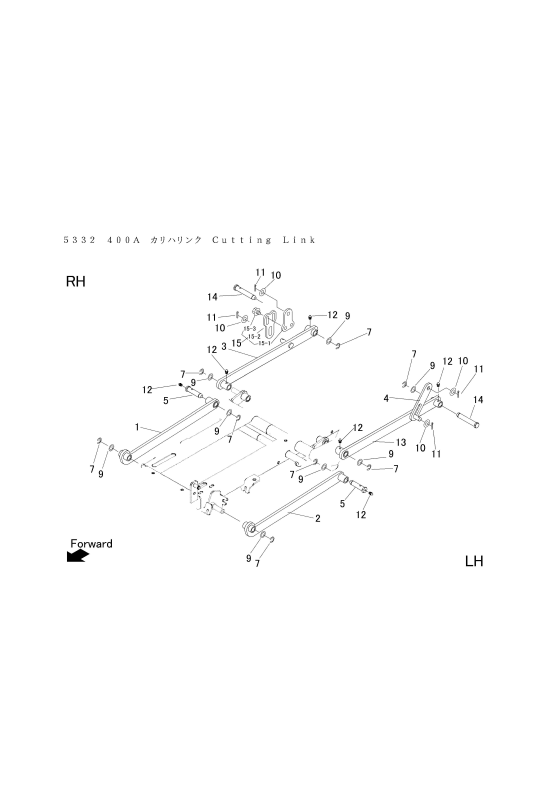 本体 FIG24 刈刃リンク