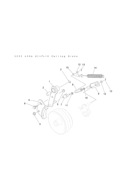 本体 FIG29 刈刃ブレーキ