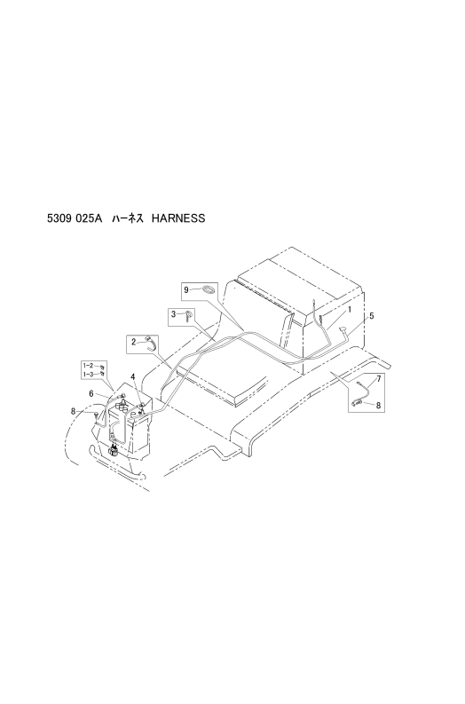 本体 FIG4 ハーネス