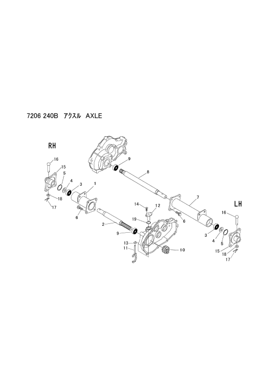 ミッション FIG7 アクスル