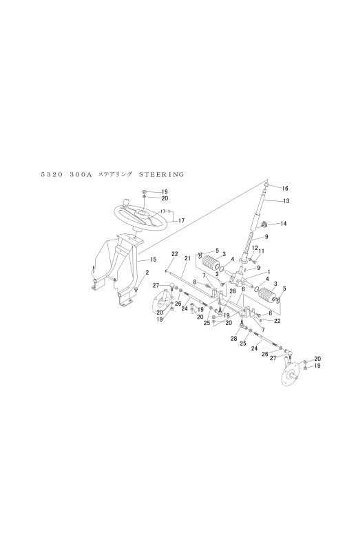 本体 FIG14 ステアリング