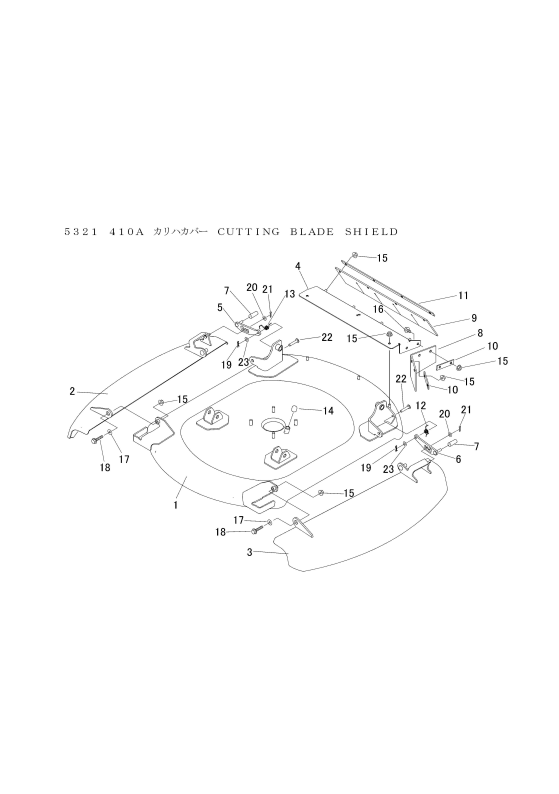 本体 FIG31 刈刃カバー