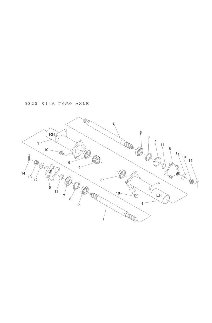 ミッション FIG6 アクスル