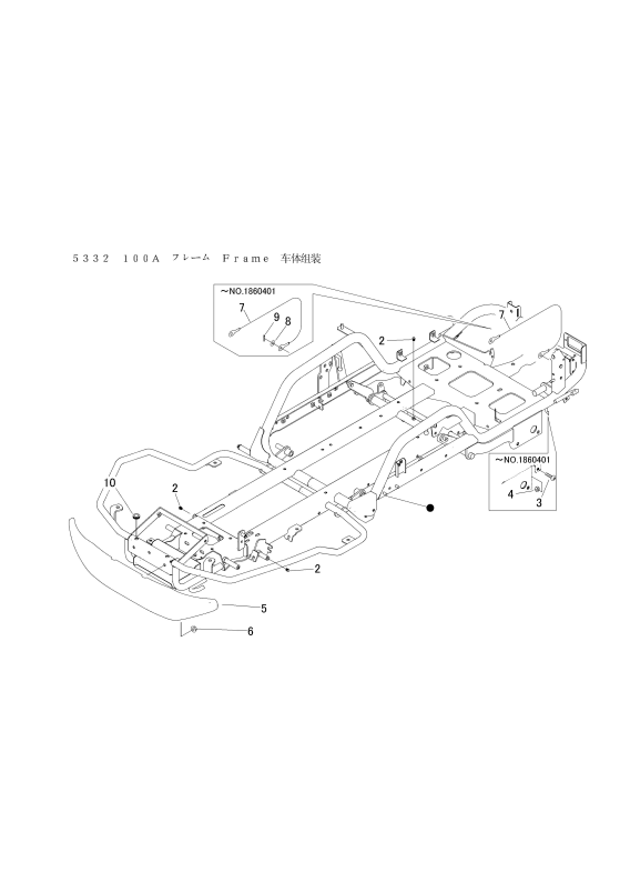 本体 FIG8 フレーム