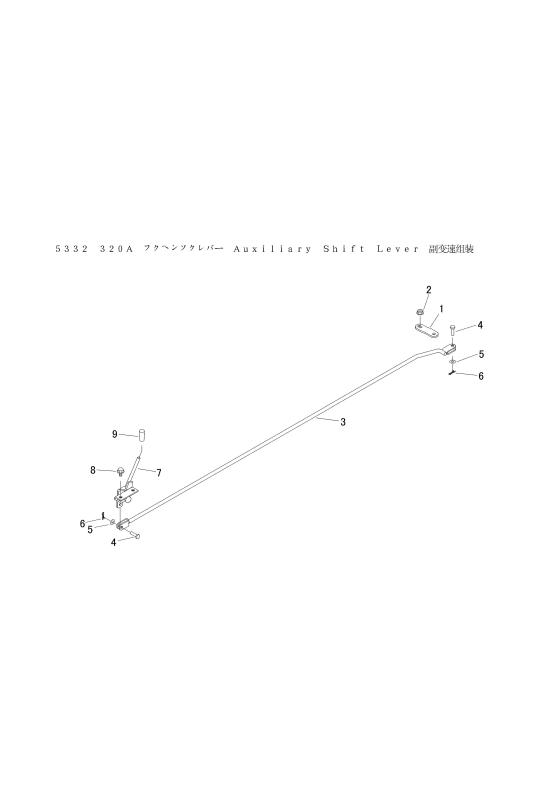 本体 FIG31 副変速レバー