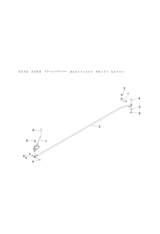 本体 FIG19 副変速レバー