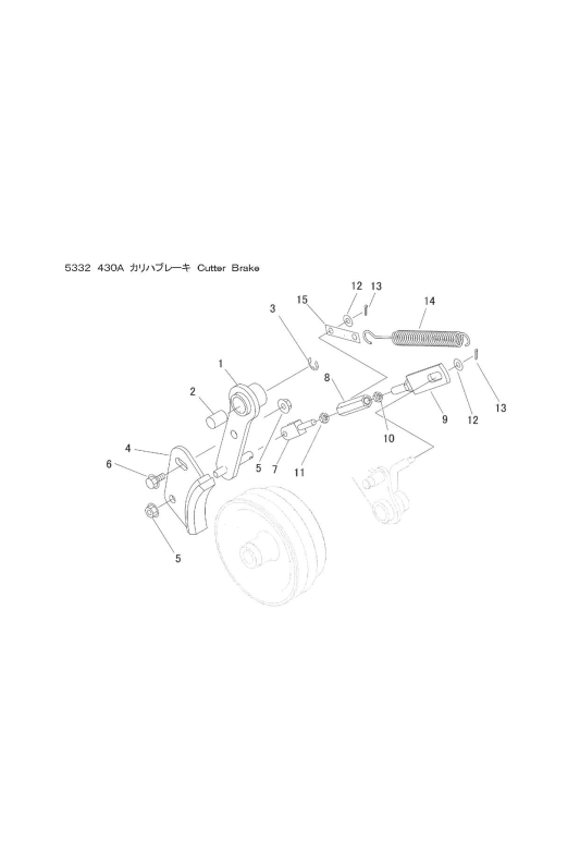 本体 FIG29 刈刃ブレーキ