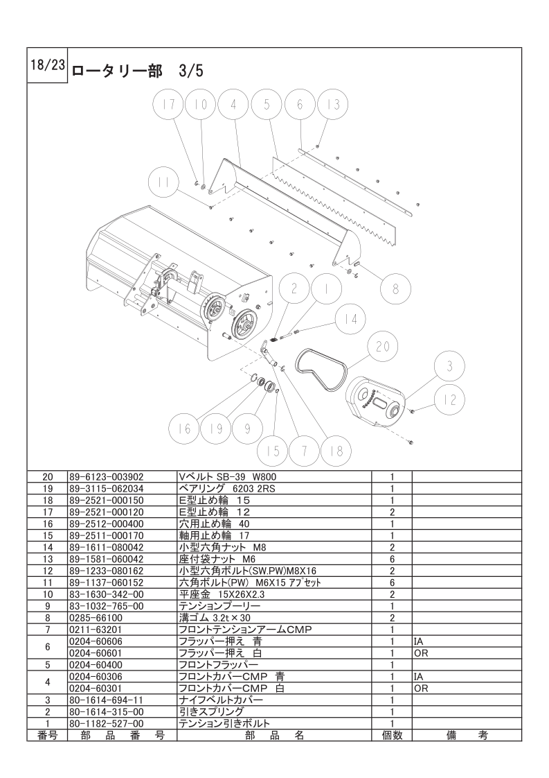 ロータリー部 3/5