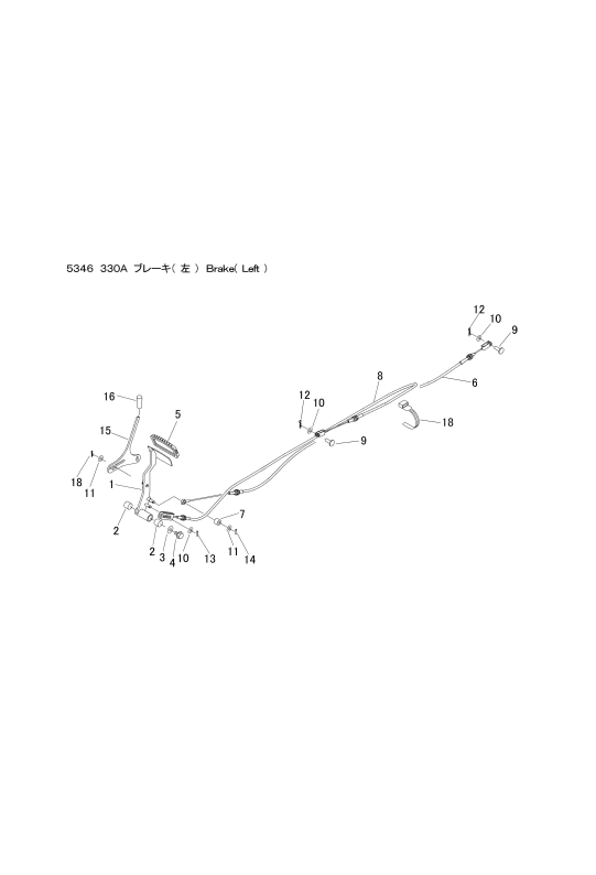 本体 FIG22 ブレーキ(左)