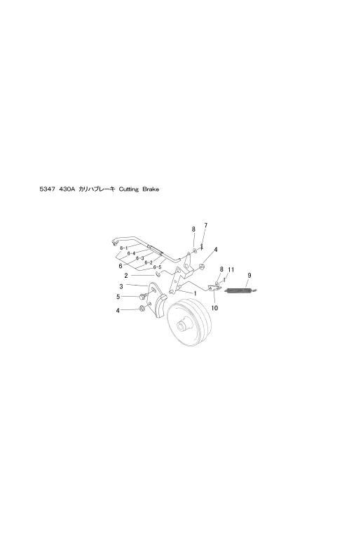 本体 FIG29 刈刃ブレーキ