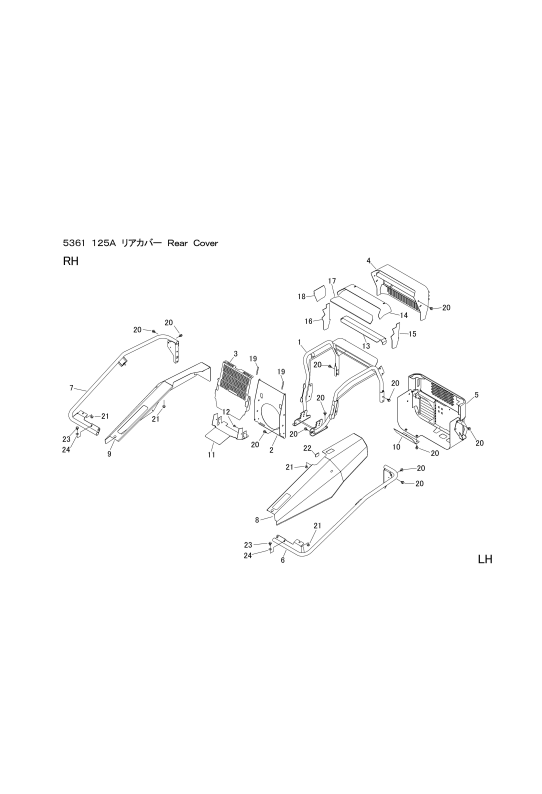本体 FIG6 リアカバー