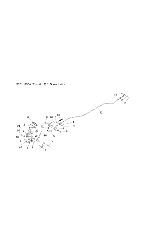 本体 FIG18 ブレーキ(左)