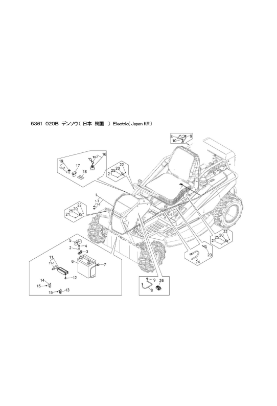 本体 FIG3 電装(日本 韓国)