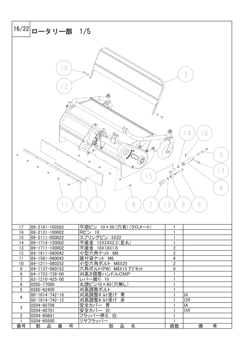 ロータリー部 1/5