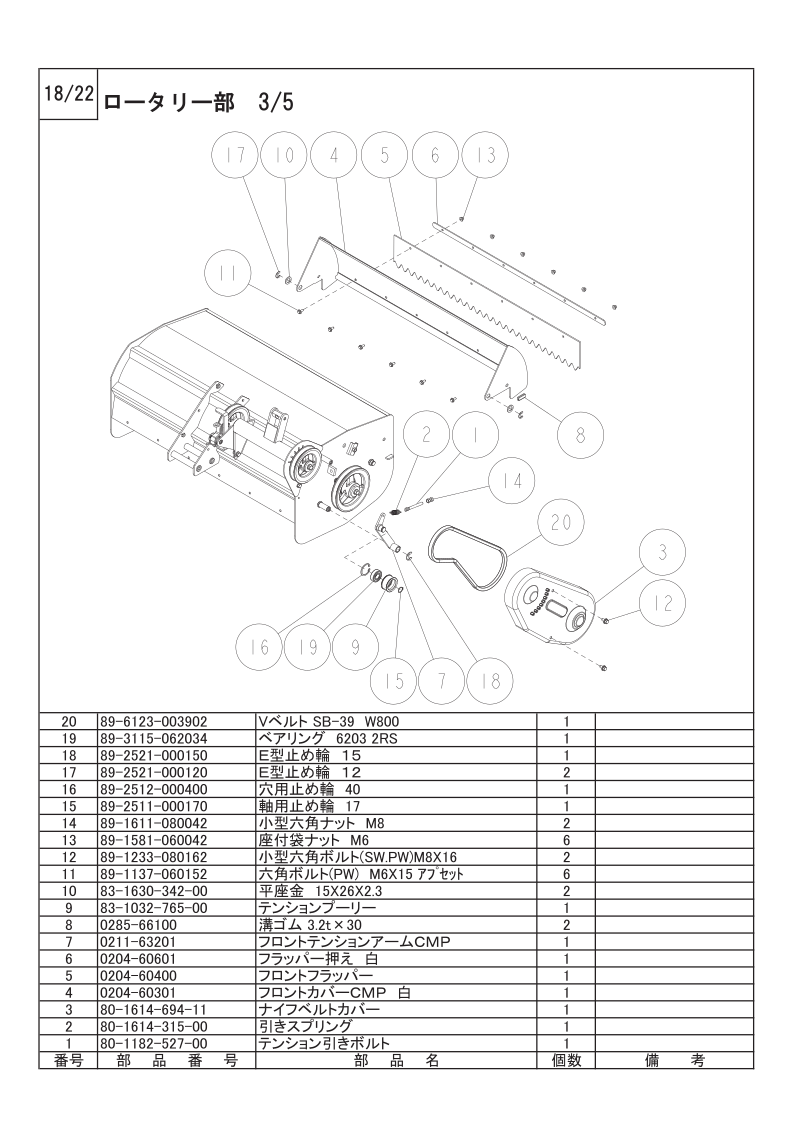 ロータリー部 3/5