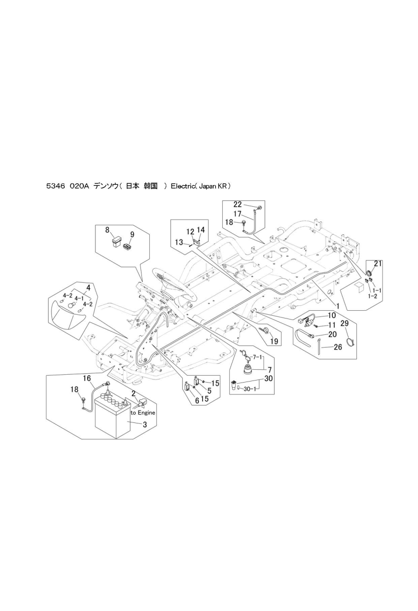 本体 FIG3 電装(日本 韓国)