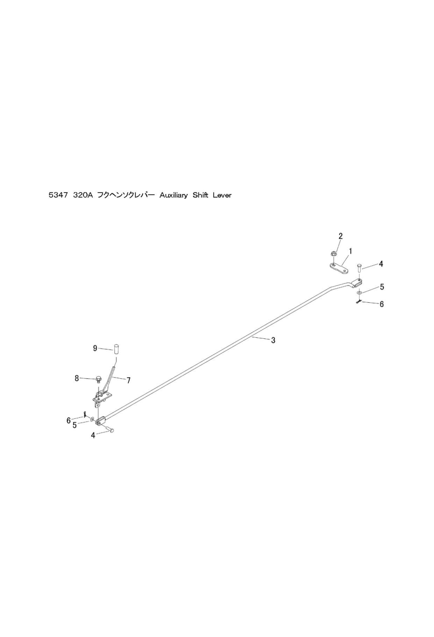 本体 FIG19 副変速レバー