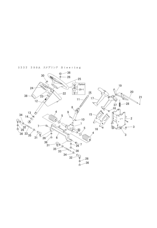 本体 FIG18 ステアリング