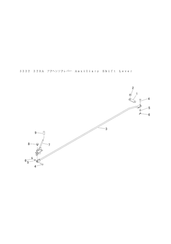 本体 FIG21 副変速レバー