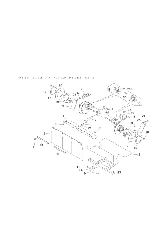 本体 FIG15 フロントアクスル