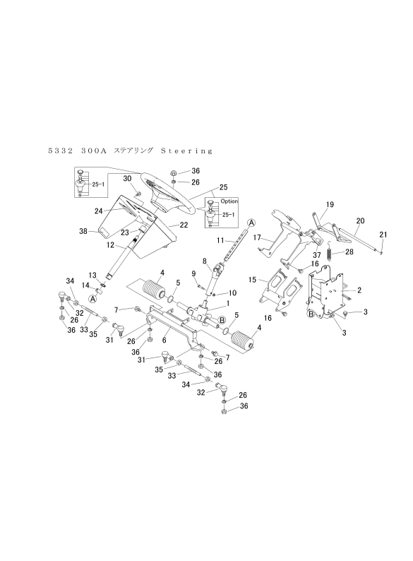 本体 FIG18 ステアリング