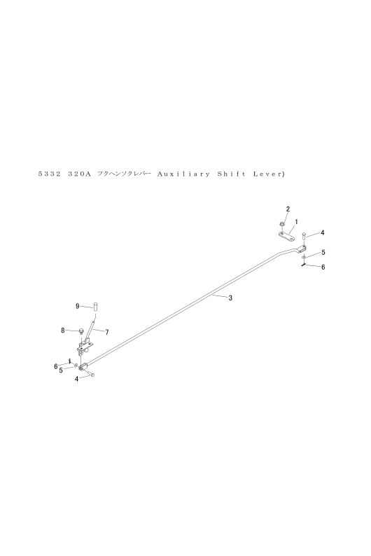 本体 FIG20 副変速レバー