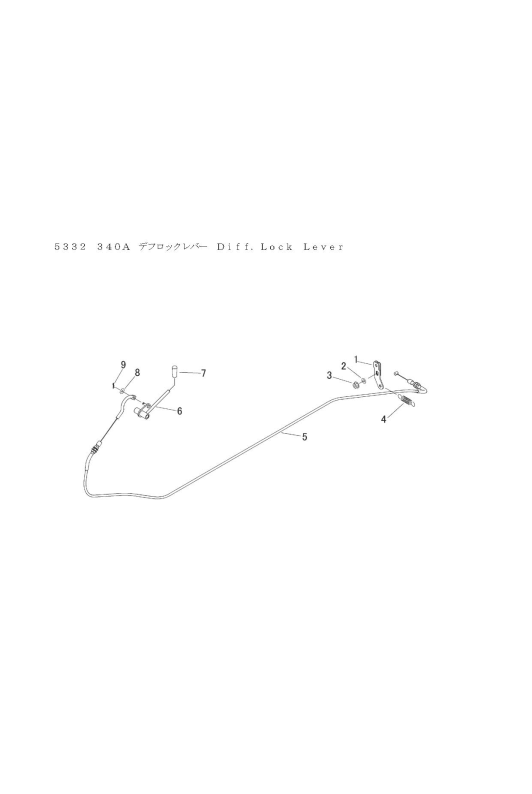 本体 FIG22 デフロックレバー