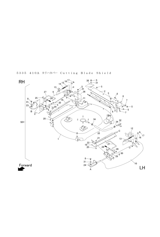 本体 FIG27 刈刃カバー