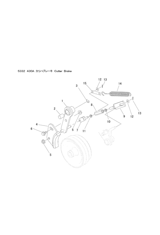 本体 FIG31 刈刃ブレーキ