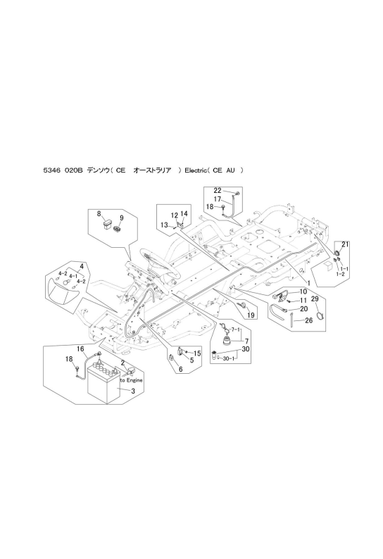 本体 FIG5 電装(CE AU)